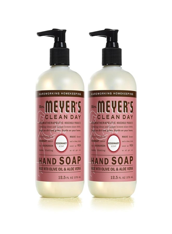 Mrs. MEYER'S Liquid Hand Soap Rosemary 12.5 OZ - Image 1